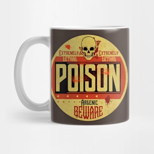 Vintage Poison Label Mug